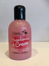 BA001_F010_ML_mini Strawberries and Cream - Bath and Shower - 100 ml.