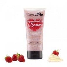 Strawberries and Cream - Exfoliating - 200 ml.